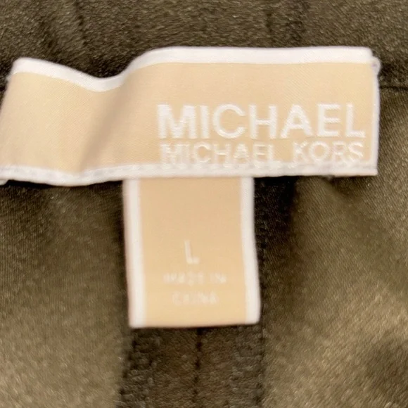 MICHAEL Michael Kors Dark Green Cargo Pants - Picture 7 of 8